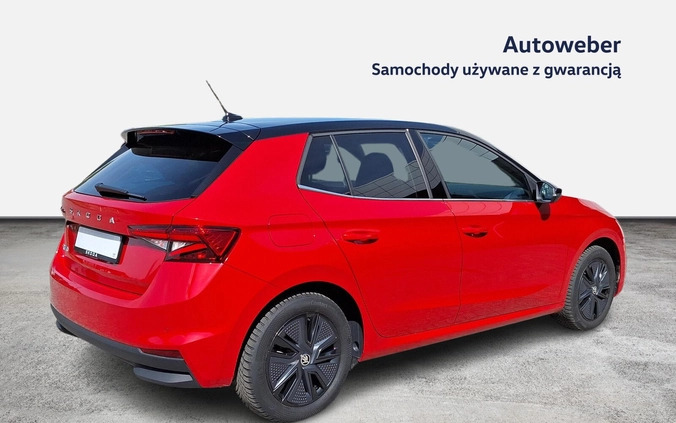 Skoda Fabia cena 84999 przebieg: 20768, rok produkcji 2023 z Ełk małe 254